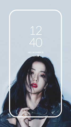 JISOO(Black Pink) HD Wallpaper Screenshot 2