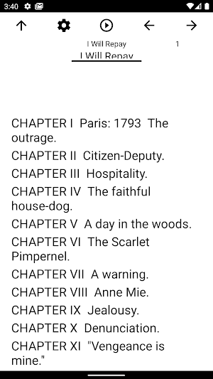 Book, I Will Repay Screenshot 0