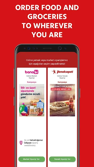 Yemeksepeti - Order Food & Grocery Easily Screenshot 0