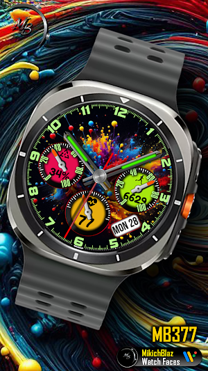 Analog Watch Face MB377 Screenshot 2