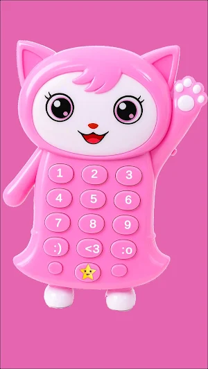 Cute Cat Toy Phone Screenshot 0