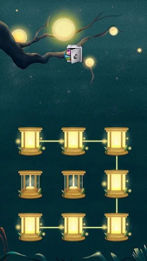 AppLock Live Theme Lantern Screenshot 0