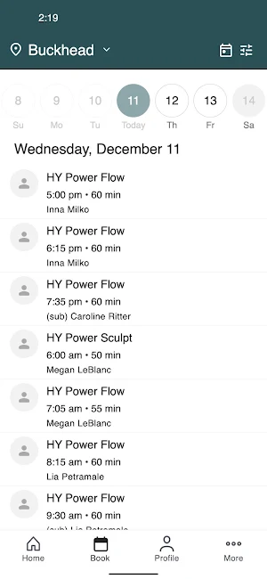 Highland Yoga Screenshot 1