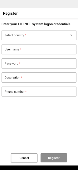 LIFENET Mobile Gateway Screenshot 0