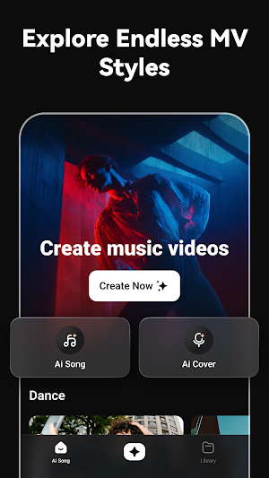 Rymo: AI Music Video Maker Screenshot 2