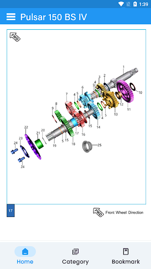 Bajaj Part Finder: SPC Screenshot 1
