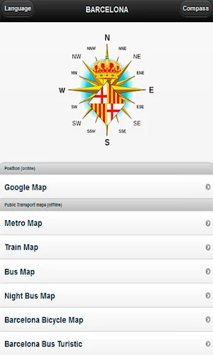 Barcelona Map Metro Bus Screenshot 0