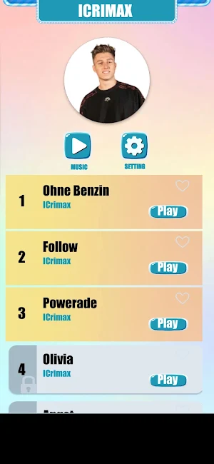 icrimax Music Tiles Game Screenshot 0