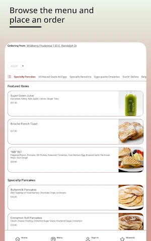 Wildberry Cafe Screenshot 1