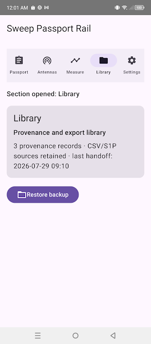 NanoSweep Screenshot 2