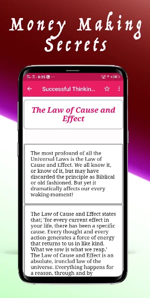 Money Making Mind Power Secrets Screenshot 2