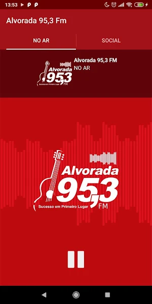 Alvorada 95,3 Fm Screenshot 1