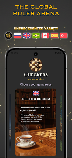 Checkers: Ancient Wisdom Screenshot 1