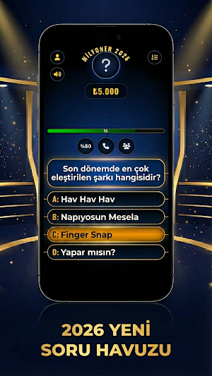 Milyoner 2026: Bilgi Yarışması Screenshot 1