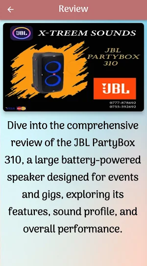 JBL Partybox 310 guide Screenshot 2