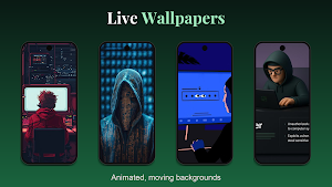 Hacker Wallpaper HD & 4K Screenshot 1