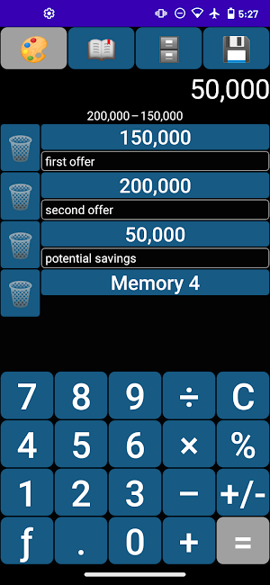 CalcuMem Screenshot 0
