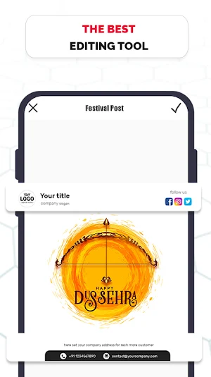 Festival Story Maker - Poster, Ads & Banner Maker Screenshot 2