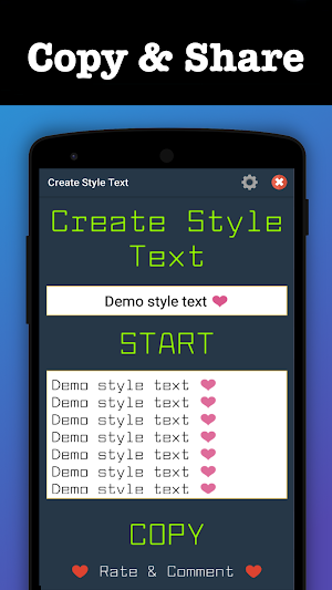 Create Style Text Repeater Screenshot 1