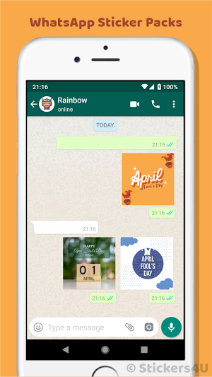 April Fool's Day Sticker Packs Screenshot 0