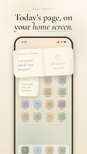 Hearten: Daily Affirmations Screenshot 2