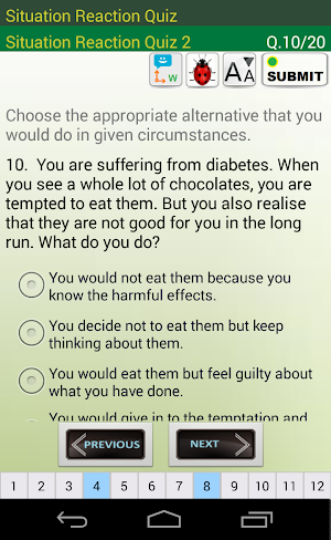 Interview Situation Quiz Screenshot 2