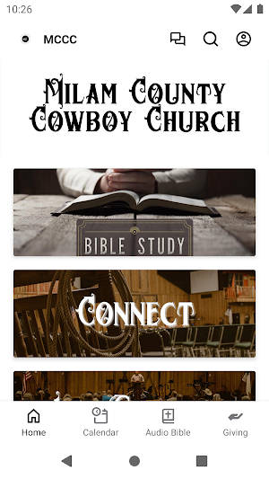 Milam County Cowboy Church Screenshot 0