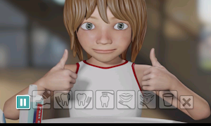 Brushing teeth with water Screenshot 2