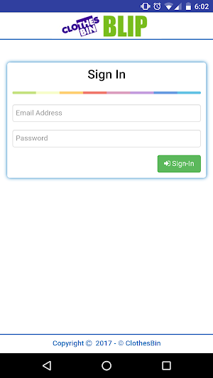 ClothesBin Blip Mobile Screenshot 0