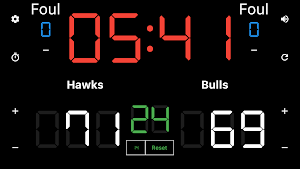 Basketball Scoreboard Screenshot 0
