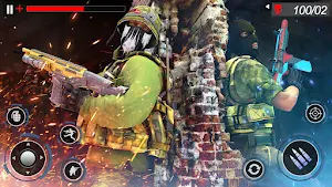 FPS Commando Secret Mission - Real Shooting Games Screenshot 2