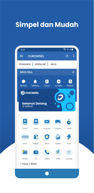 Dukomsel - Agen Pulsa PPOB Screenshot 1