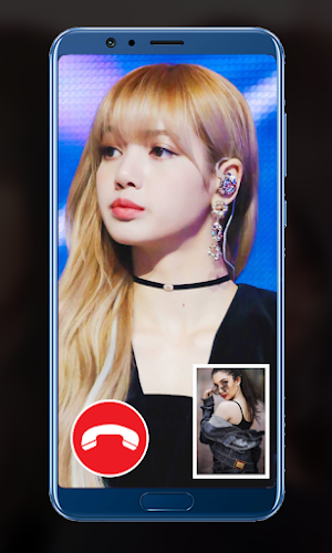 Lisa Blackpink video call Screenshot 2