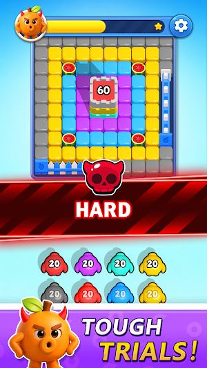 Orange Flow! Pixel Loop Screenshot 3