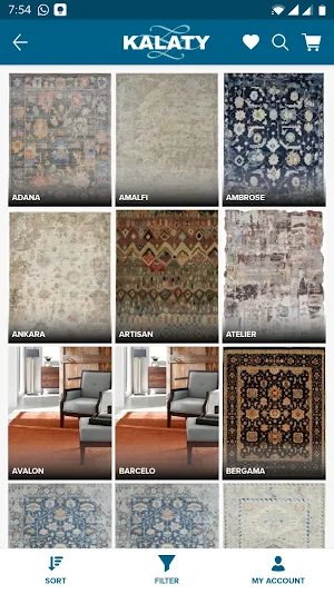 Kalaty Rugs Screenshot 1