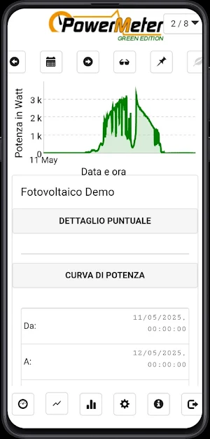 PowerMeter App Screenshot 2