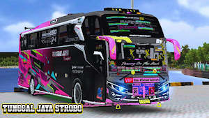 Mod Bussid Tunggal Jaya Strobo Screenshot 0