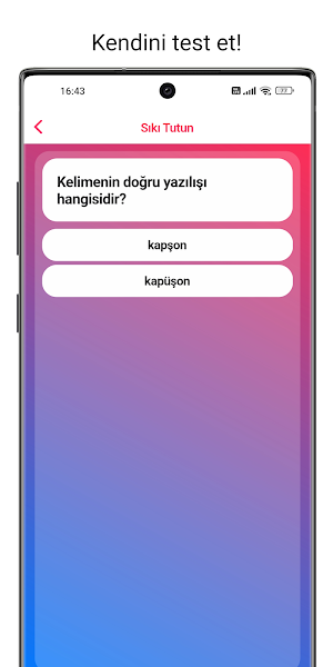 Yazım Kuralları ve Soruları Screenshot 1