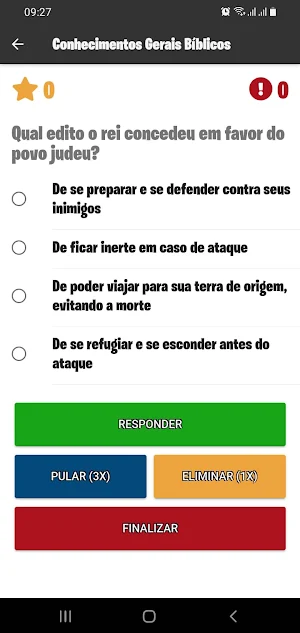 Quiz da Bíblia - V1 Screenshot 1