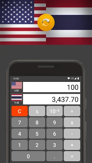 US Dollar / Thai Baht Screenshot 0