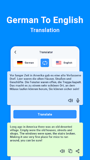 German To English Translator Screenshot 1