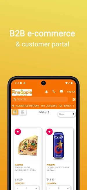 Pineapple Distributions Screenshot 0