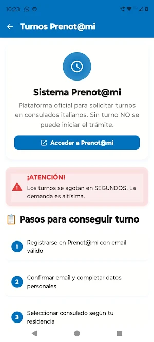 Ciudadanía Italiana Info Screenshot 1