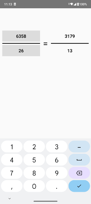 Simplify Fractions - Simple Screenshot 2