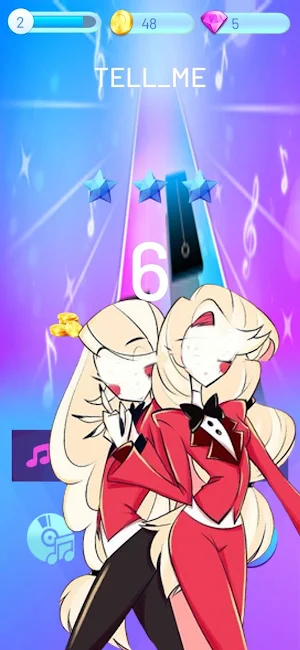 HAZBIN HOTEL Piano Tiles Screenshot 0