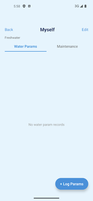 Aqua Diary - Fish Tank Tracker Screenshot 1