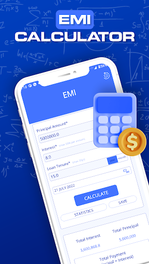 Easy EMI Loan Calculator Screenshot 1