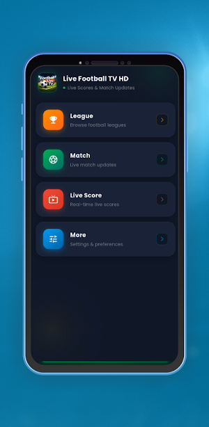 Live Football TV Streaming HD Screenshot 1