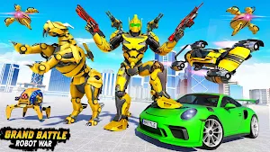 Mech Robot Transform Robot Car Screenshot 2