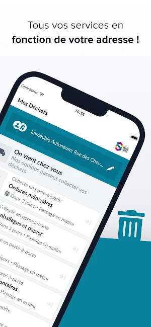 Infos déchets - GPSEO Screenshot 1